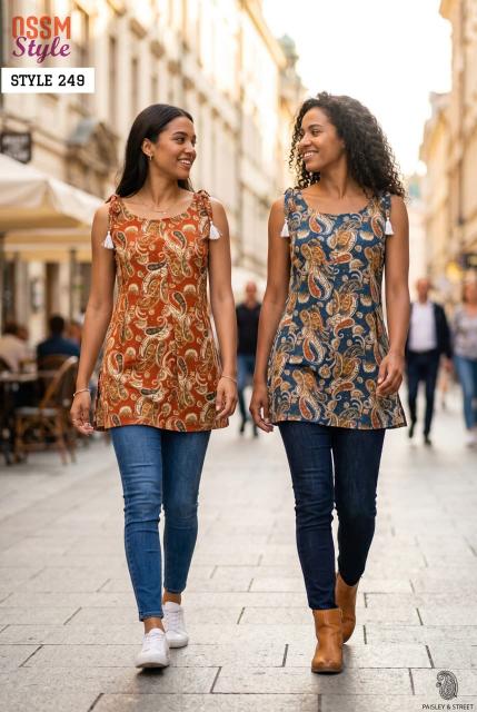 Ossm style 249 wholesale kurtis shop in delhi